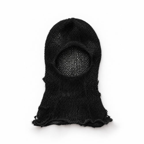 Essential Stitch Vintage Knit Balaclava Black