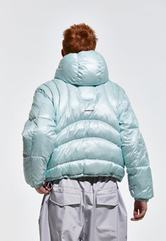 Contour Harness Hood Puffer Jacket Mint