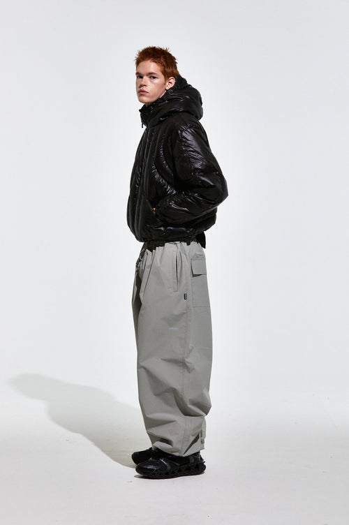 Contour Harness Hood Puffer Jacket Black