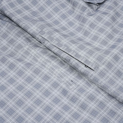 Bsrbt Metal Logo Pocket Super Wide Ventilation Pants Gray Check