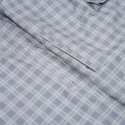 Bsrbt Metal Logo Pocket Super Wide Ventilation Pants Gray Check