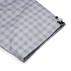 Bsrbt Metal Logo Pocket Super Wide Ventilation Pants Gray Check