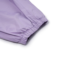 Side Darted Super Wide Jogger Pants Light Purple