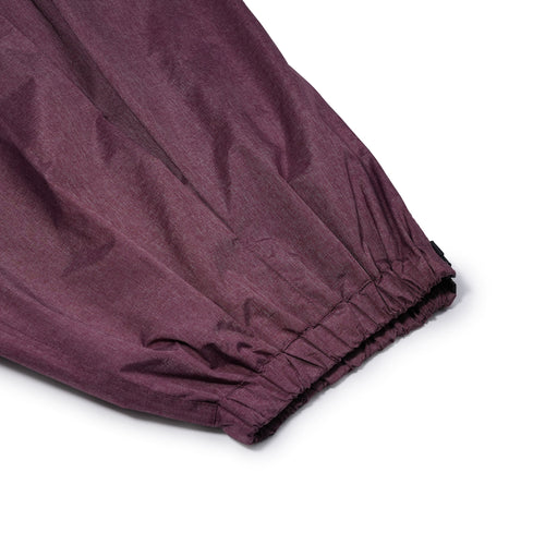Bsr Puddle New Super Wide Ventilation Jogger Pants Melange Burgundy