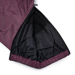 Bsr Puddle New Super Wide Ventilation Jogger Pants Melange Burgundy