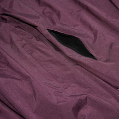 Bsr Puddle New Super Wide Ventilation Jogger Pants Melange Burgundy