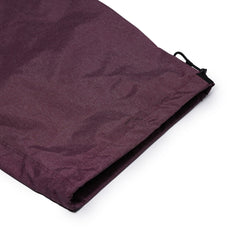 Dot Logo Printed Super Wide Ventilation Pants Melange Burgundy