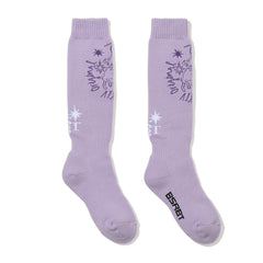 Unicorn Rabbit Socks Light Purple