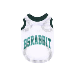 BSR ARC LOGO MESH T WHITE