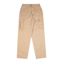 Cargo Loosefit Cotton Pants Beige