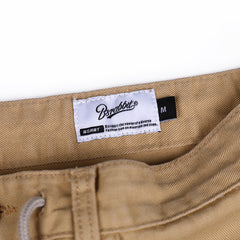 Cargo Loosefit Cotton Pants Beige