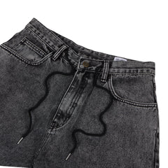 Carpenter Loosefit Denim Pants Stone Black