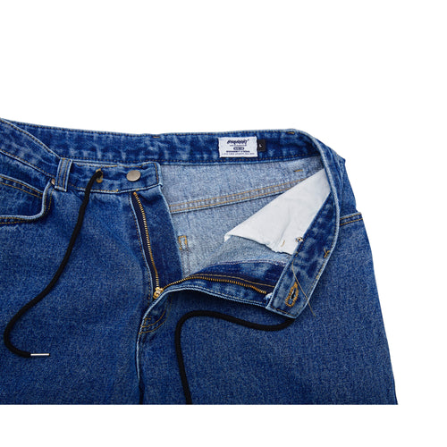 Carpenter Loosefit Denim Pants Deepblue