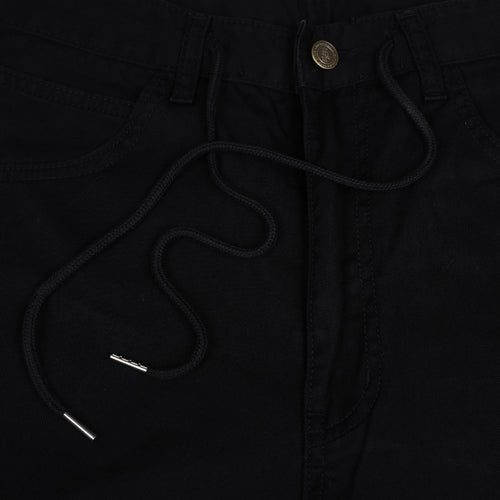 Carpenter Loosefit Cotton Short Pants Black