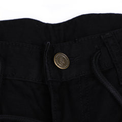 Carpenter Loosefit Cotton Short Pants Black
