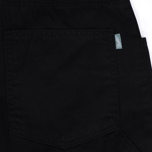 Carpenter Loosefit Cotton Short Pants Black
