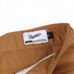Carpenter Loosefit Cotton Short Pants Camel