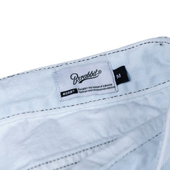 Carpenter Loosefit Denim Short Pants Iceblue