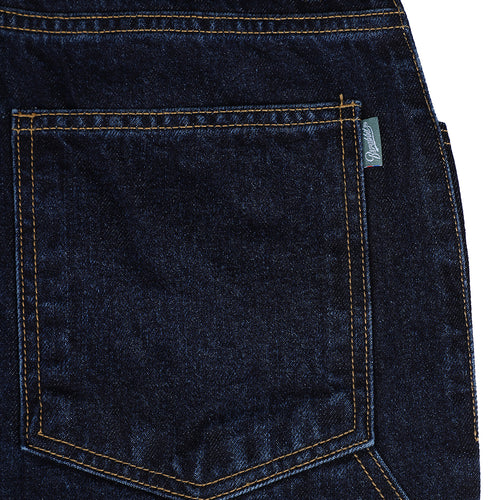 Carpenter Loosefit Denim Short Pants Rawblue