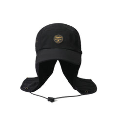 5 Panel Desert Hat Black