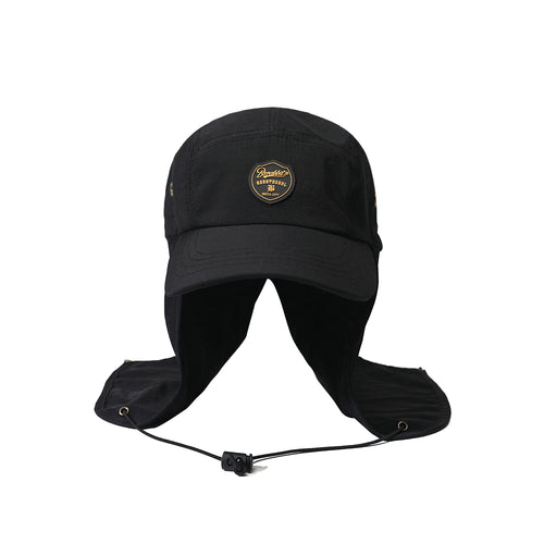 5 Panel Desert Hat Black