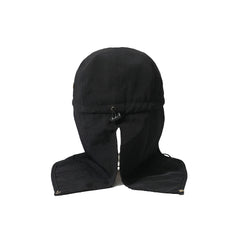 5 Panel Desert Hat Black