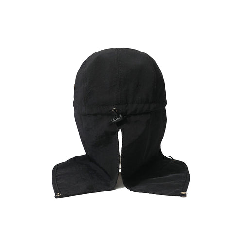 5 Panel Desert Hat Black