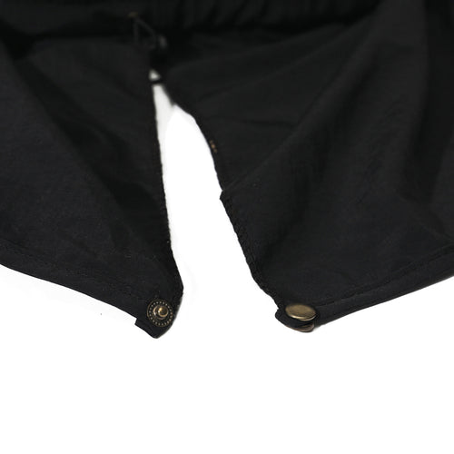 5 Panel Desert Hat Black