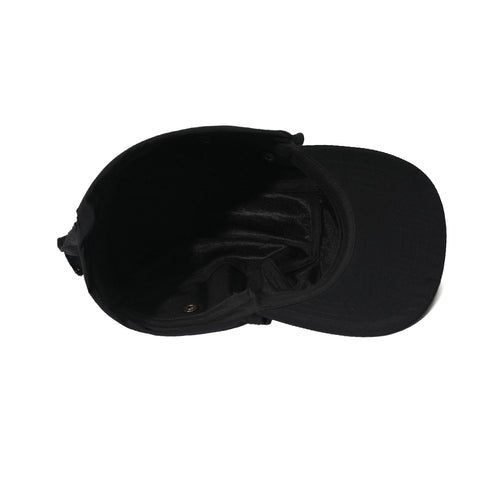 5 Panel Desert Hat Black