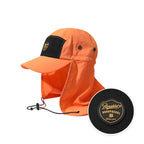 5 Panel Desert Hat Orange