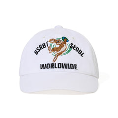 Bsrbt Seoul Washed Cotton Cap White