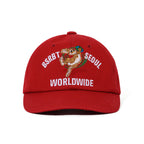 Bsrbt Seoul Washed Cotton Cap Red