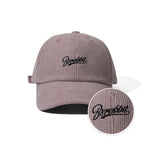 Embr Corduroy Cap Purple