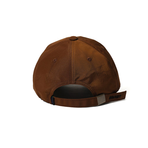 Shiny Wappen Cap Brown