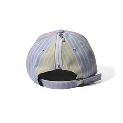 Gr Open Zipper Cap Stripe Pastel
