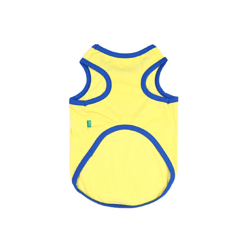 CS MINI LOGO T YELLOW