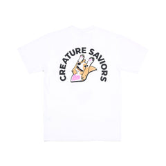 Cs Pink Dog On My Back Sst White