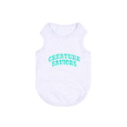 CS PUPPY ARCH LOGO T LIGHT HEATHER GREY