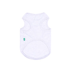 CS PUPPY ARCH LOGO T LIGHT HEATHER GREY