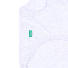 CS PUPPY ARCH LOGO T LIGHT HEATHER GREY