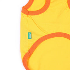 CS PUPPY ARCH LOGO T YELLOW