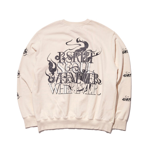 Seoul Welcome Dry Sweat Shirt Cream