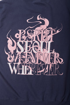 Seoul Welcome Dry Sweat Shirt Navy