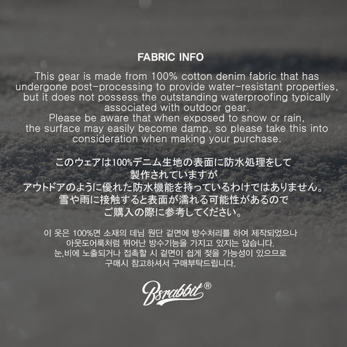 Dsxbs Super Wide Line Ventilation Wax Real Denim Pants Light Blue