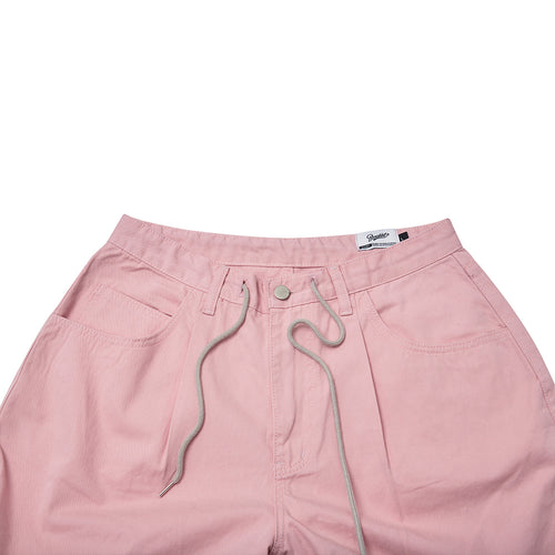 Mid90 Baggy Cotton Pants Pink