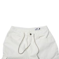 Cargo Loosefit Denim Pants Ivory