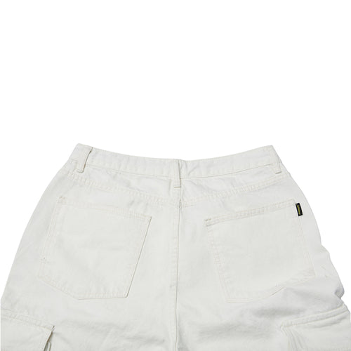 Cargo Loosefit Denim Pants Ivory