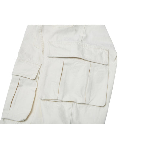 Cargo Loosefit Denim Pants Ivory