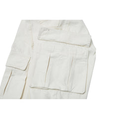 Cargo Loosefit Denim Pants Ivory
