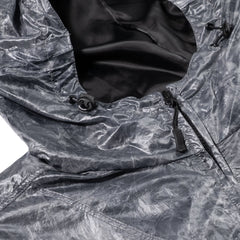 Bsrwave Brushed Dye Hooded Jacket Gray